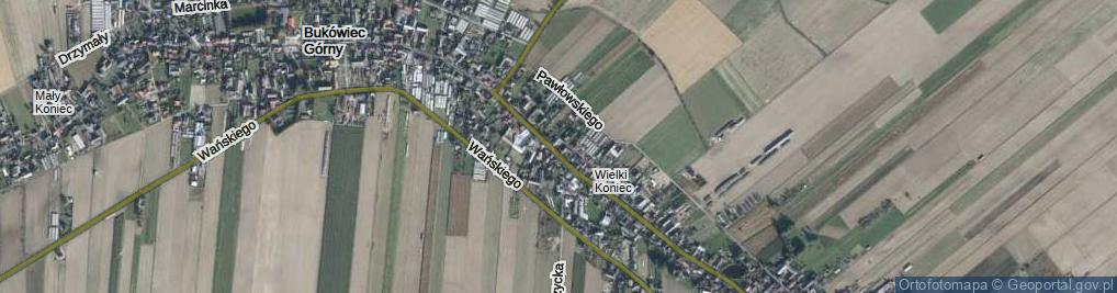 Zdjęcie satelitarne Rozworowska ul.